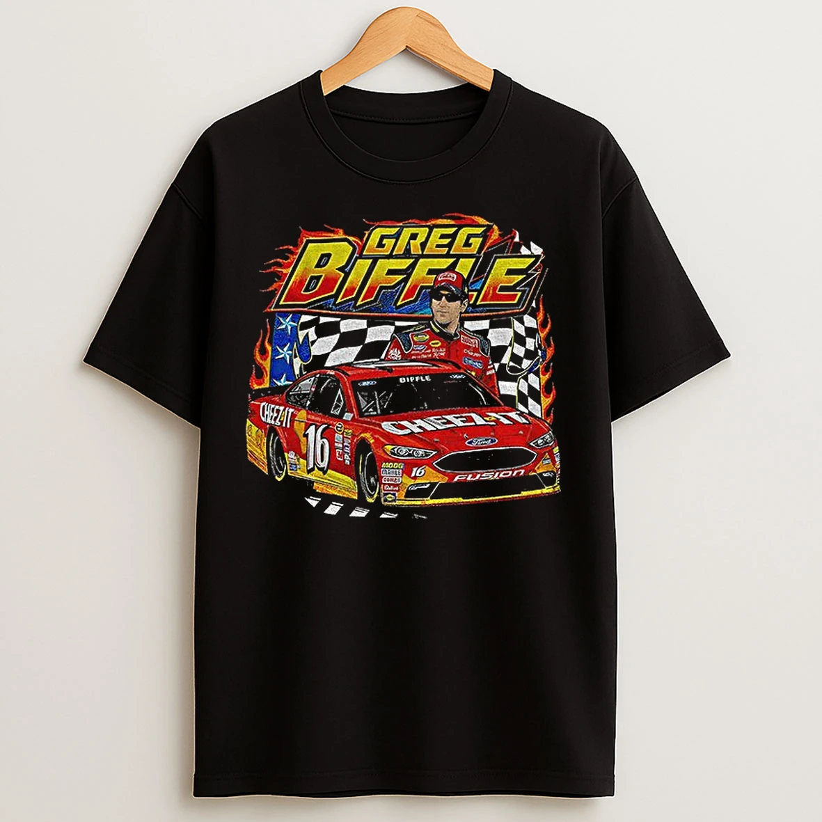 Classic Greg Biffle Vintage 90s Nascar T Shirts