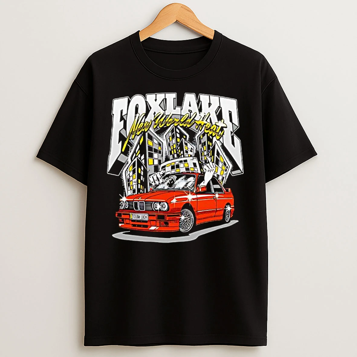 Classic Grim Cruiser Foxlake Tough Luck New World Heat T Shirts