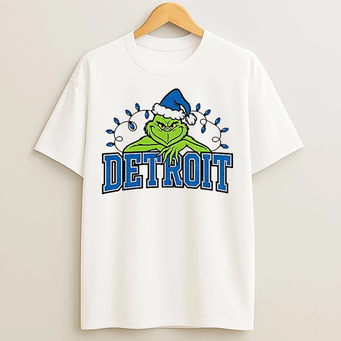 Classic Grinch Detroit Lions Nfl Football Game Day Merry Christmas T Shirts
