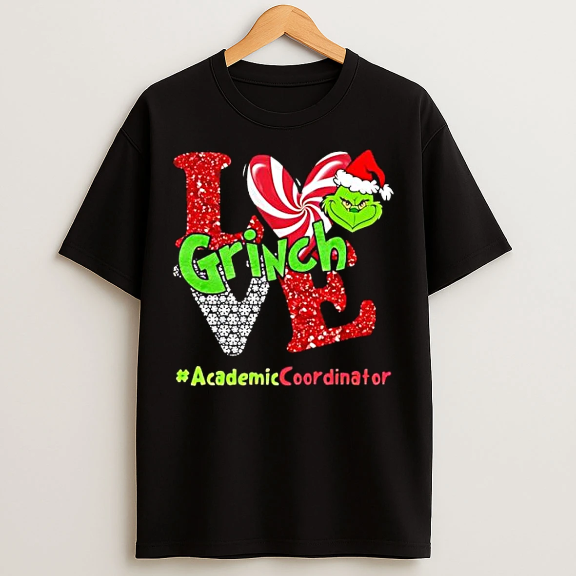 Classic Grinch Love Grinch Academiccoordinator Christmas T Shirts