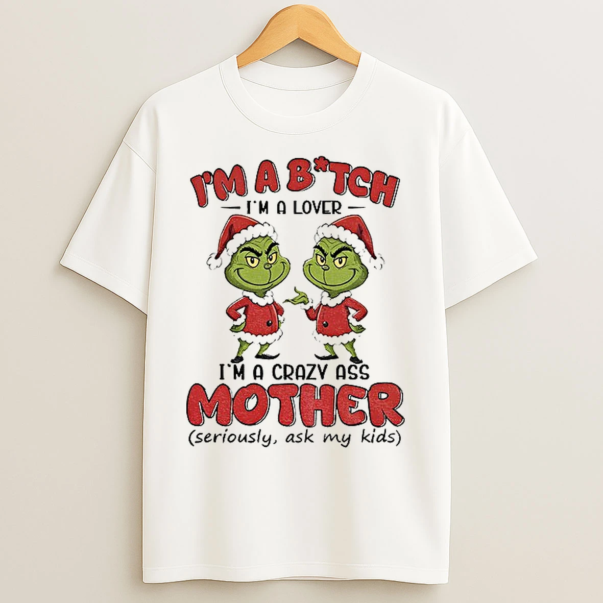 Classic Grinch Santa Im Going To Let God Fix It Because If I Fix It Im Going To Jail Christmas T Shirts