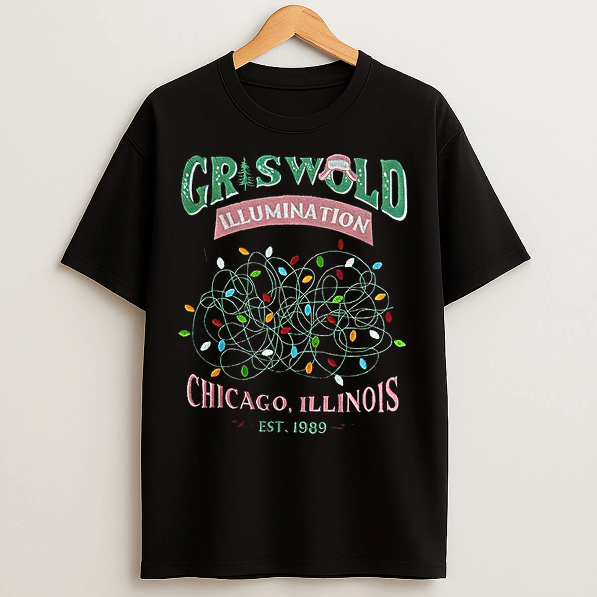 Classic Griswold Christmas Chicago Illinois Est 1989 T Shirts