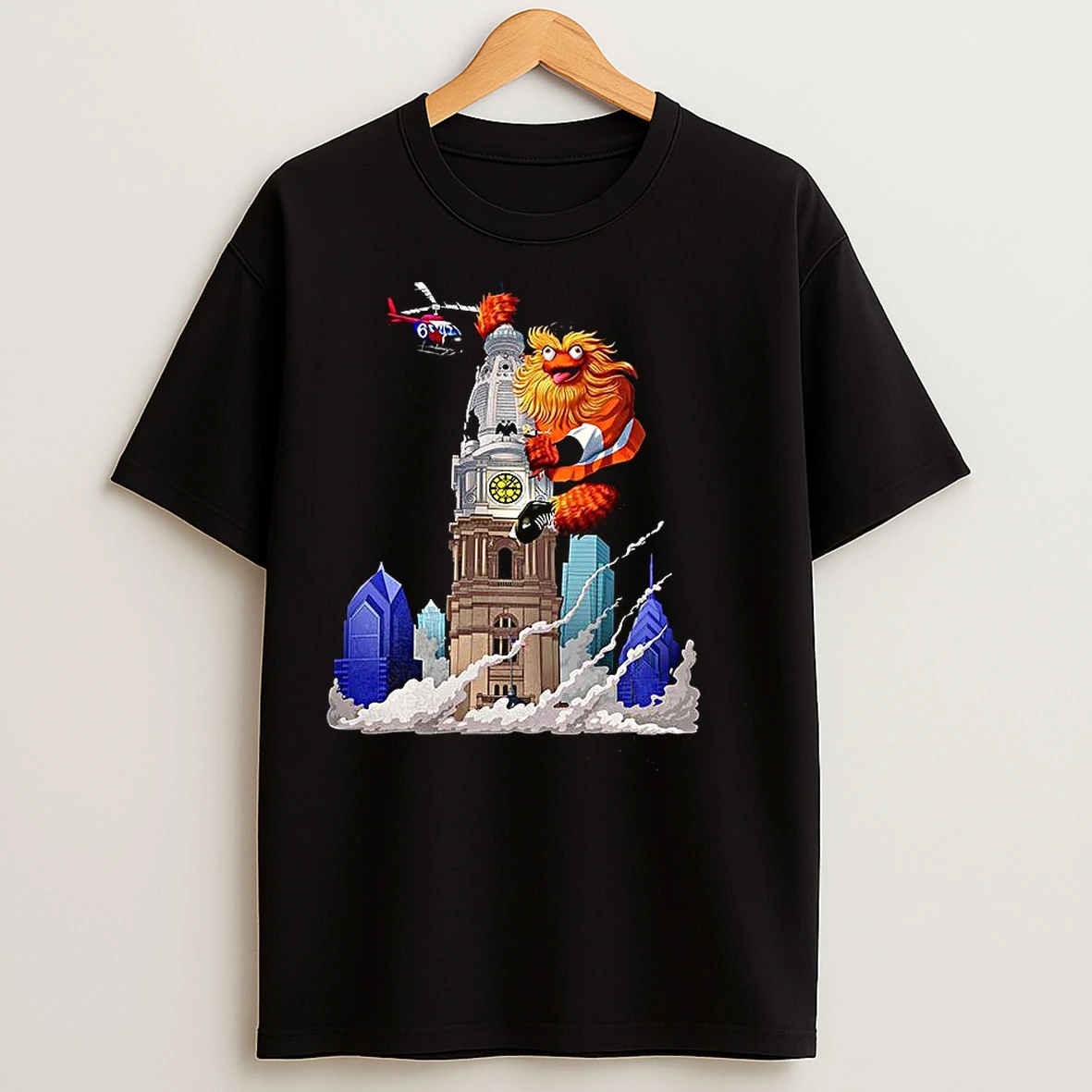 Classic Gritty Philadelphia Phillies Mascot Kong T Shirts