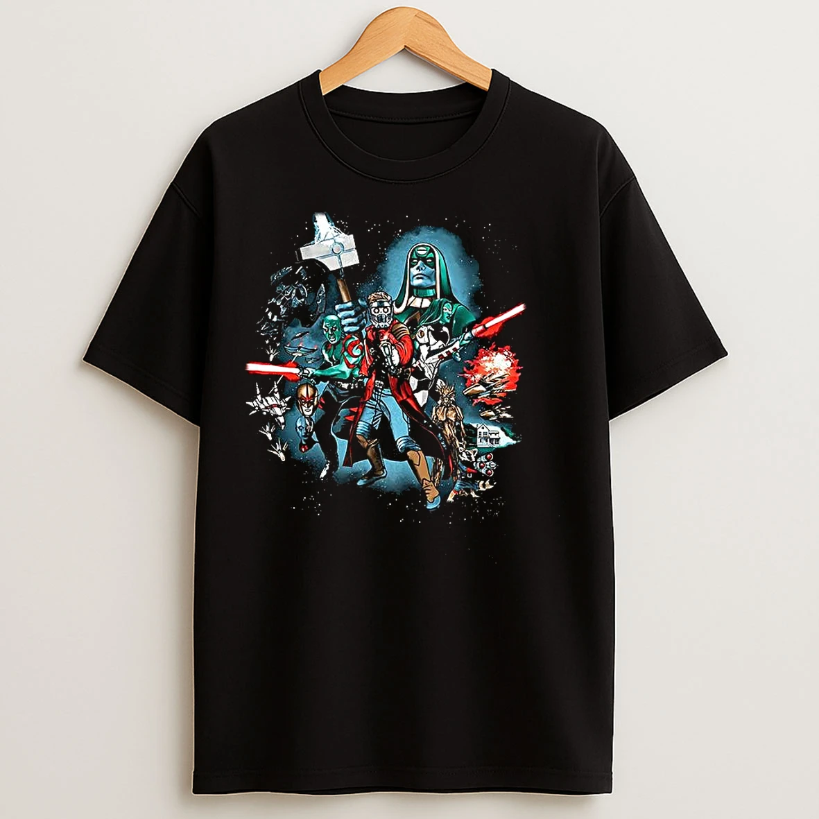 Classic Guardians Of The Galaxy Far Away Marvel Comic T Shirts
