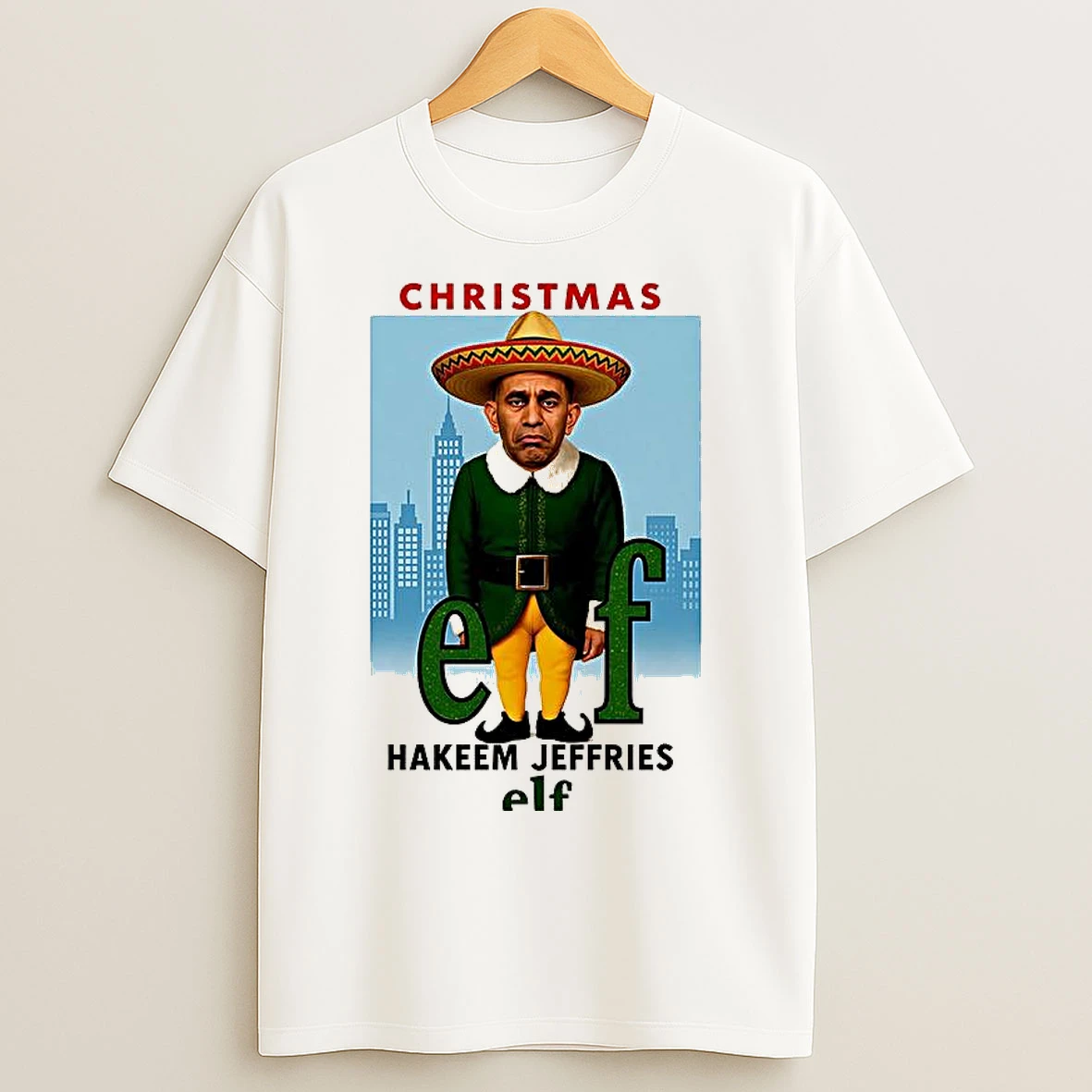 Classic Hakeem Jeffries Elf Christmas T Shirts