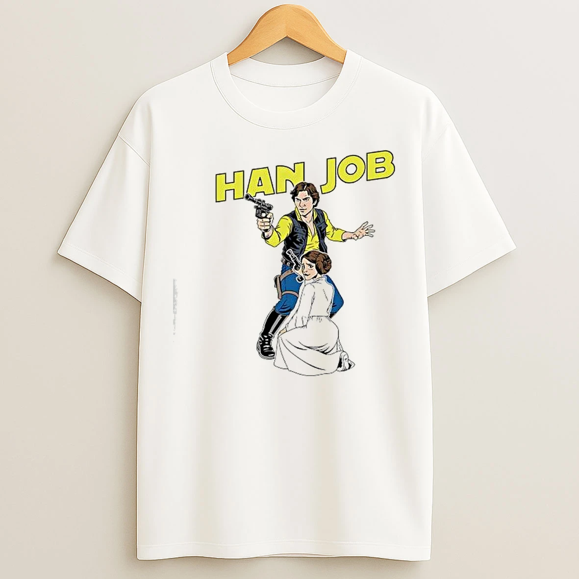 Classic Han Solos Past Job Star Wars Graphic T Shirts