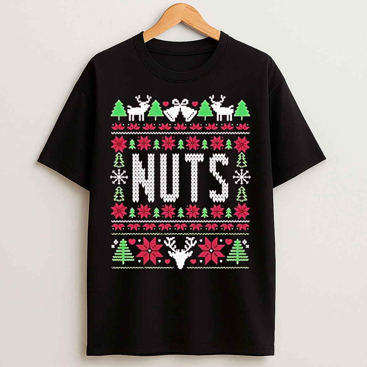 Classic Happiest Season Sloane Nuts Ugly Christmas T Shirts