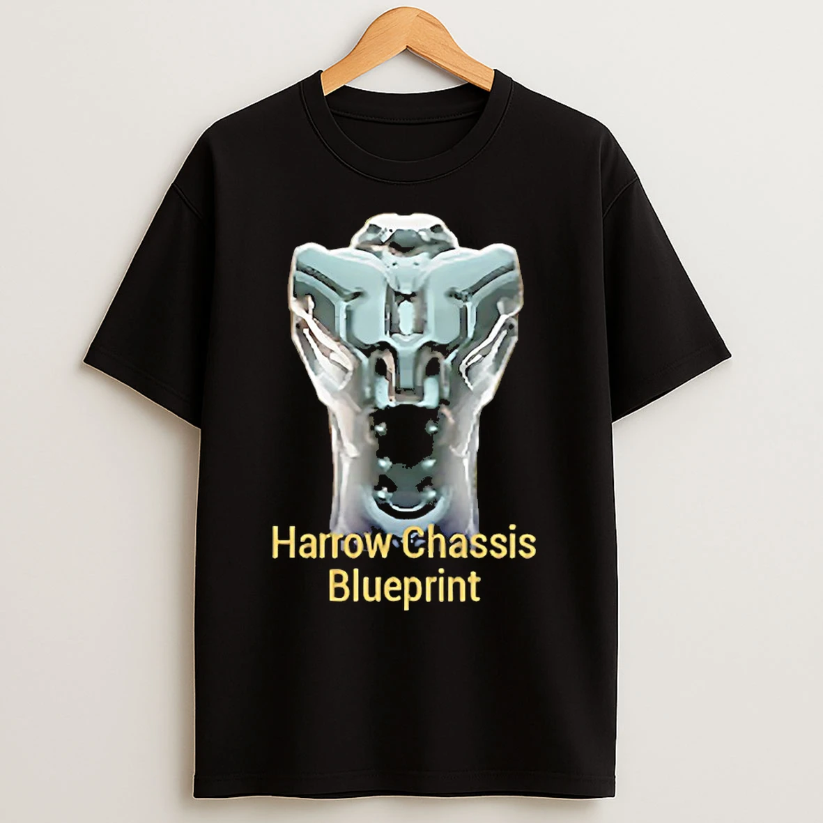 Classic Harrow Chassis Blueprint Warframe Tennocon T Shirts