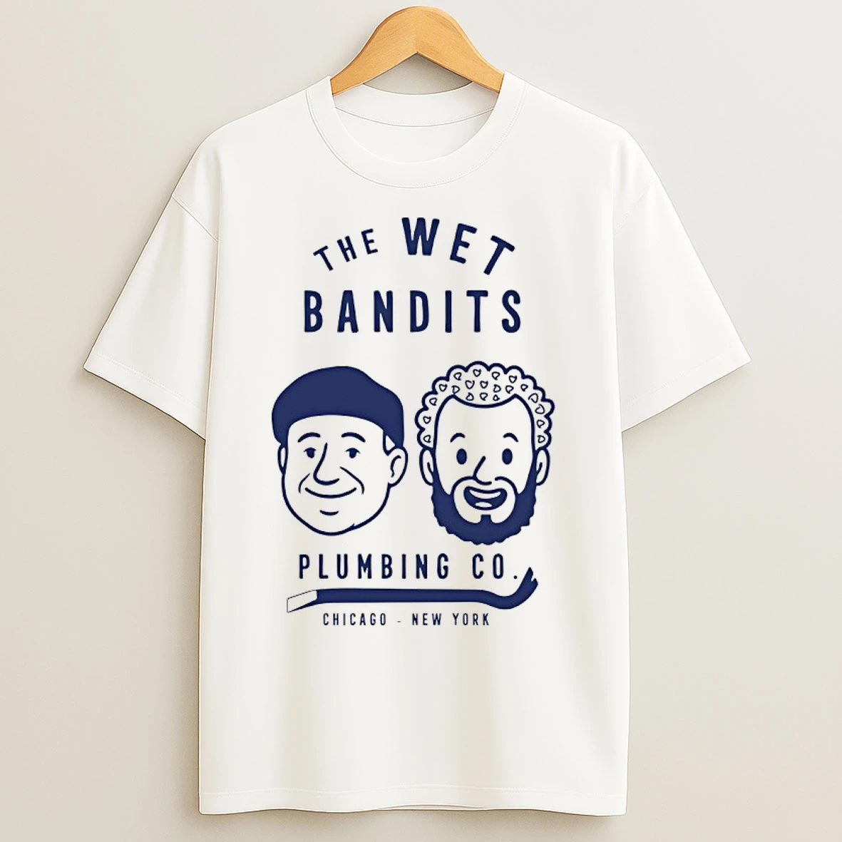 Classic Harry And Marv The Wet Bandits Plumbing Co Chicago New York T Shirts