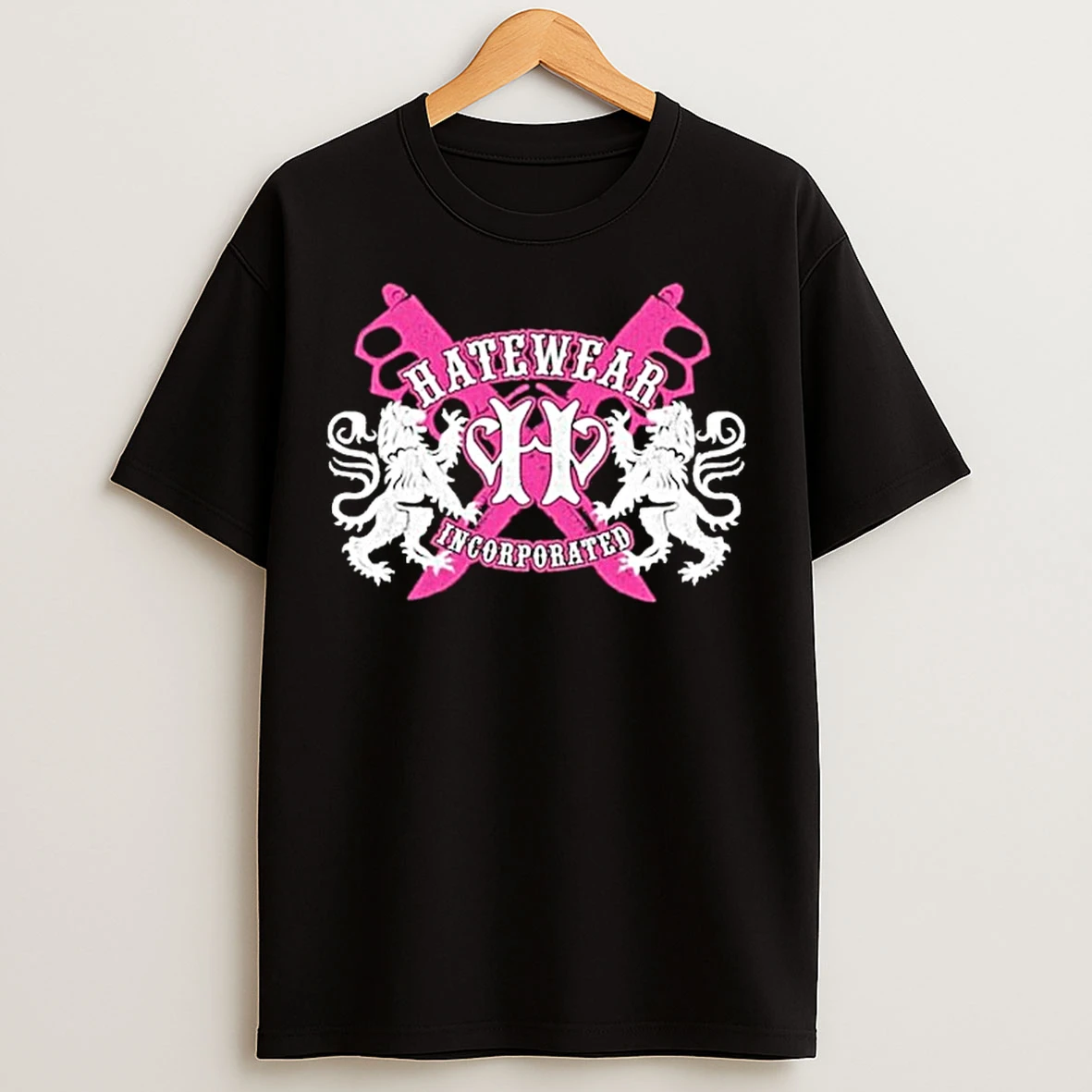 Classic Hatewear Incorporated Lions Logo T Shirts