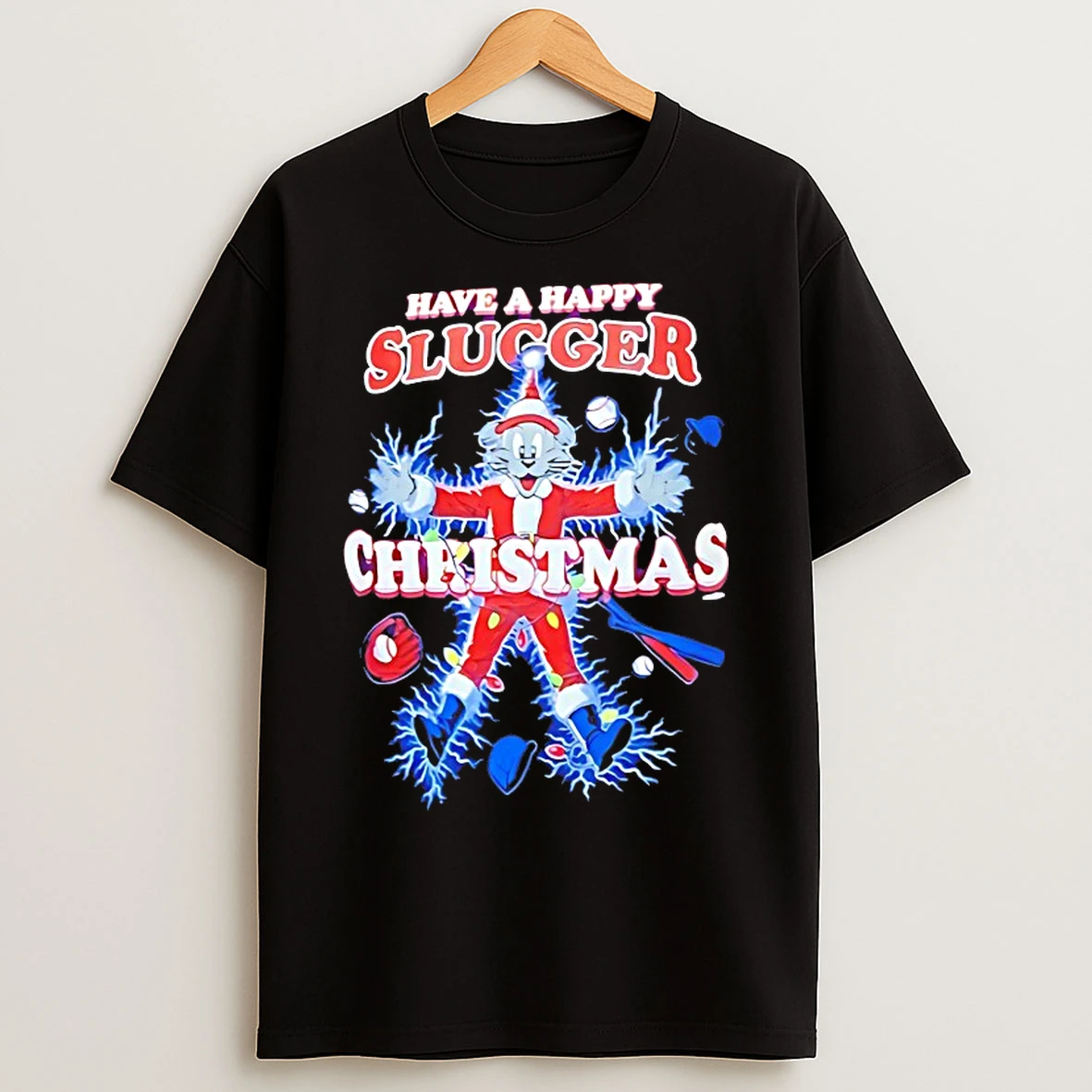 Classic Have A Happy Slugger Christmas T Shirts