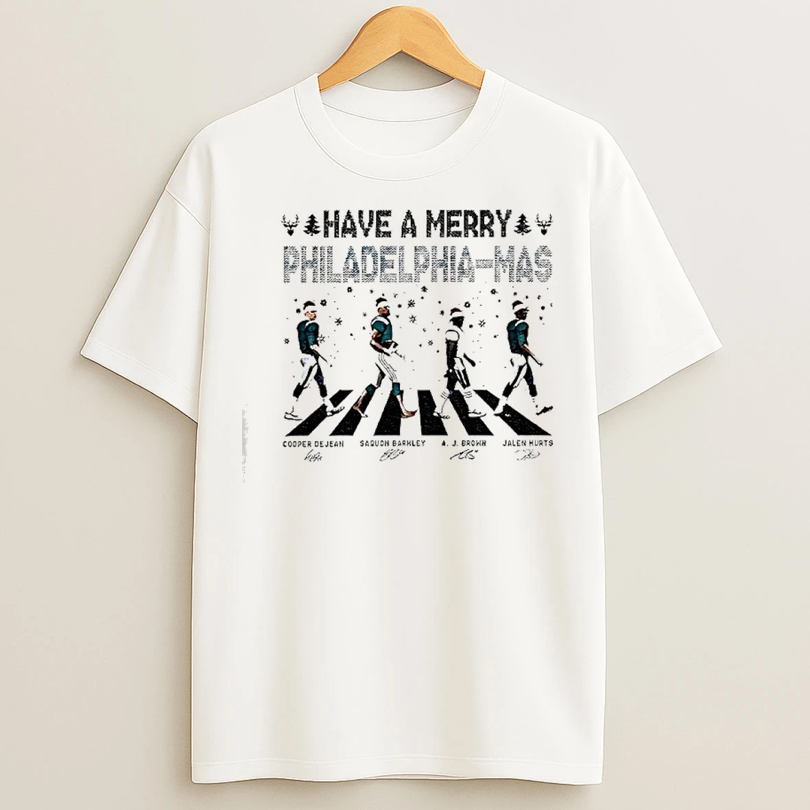 Classic Have A Merry Philadelphia Eagles Mas Christmas T Shirts