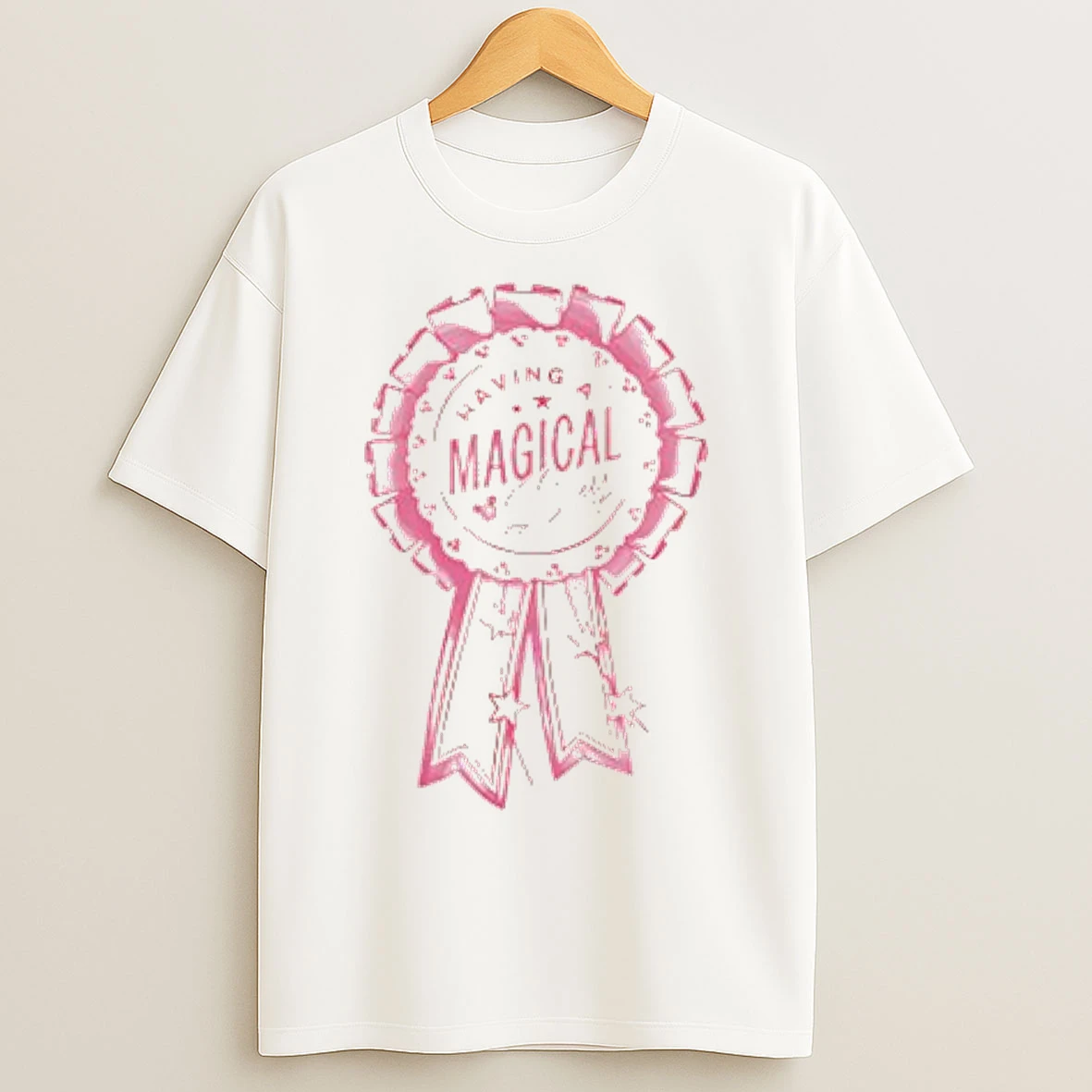 Classic Having A Magical Day Logo T Shirts