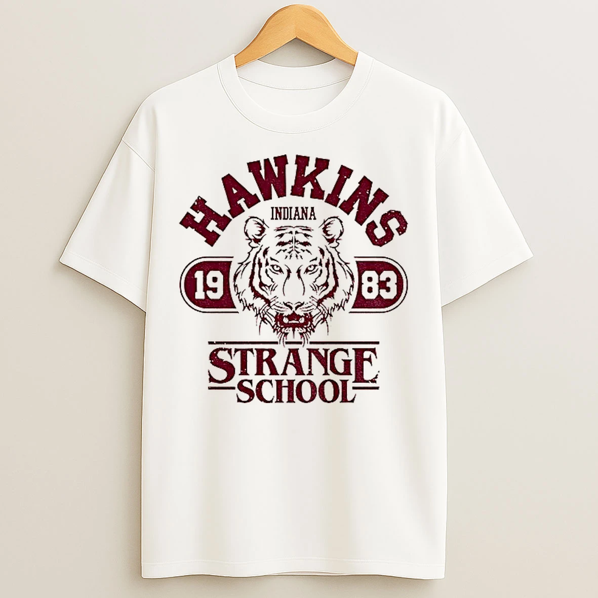 Classic Hawkins High School Indiana 1983 Strange School T Shirts