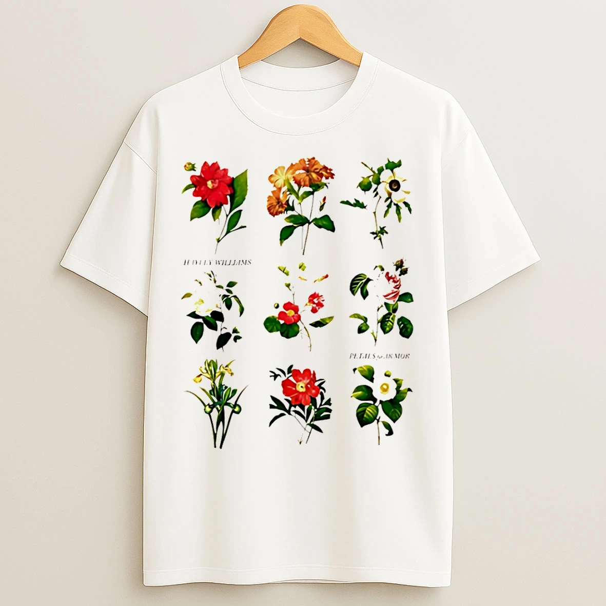 Classic Hayley Williams Petals For Armor Flowers T Shirts