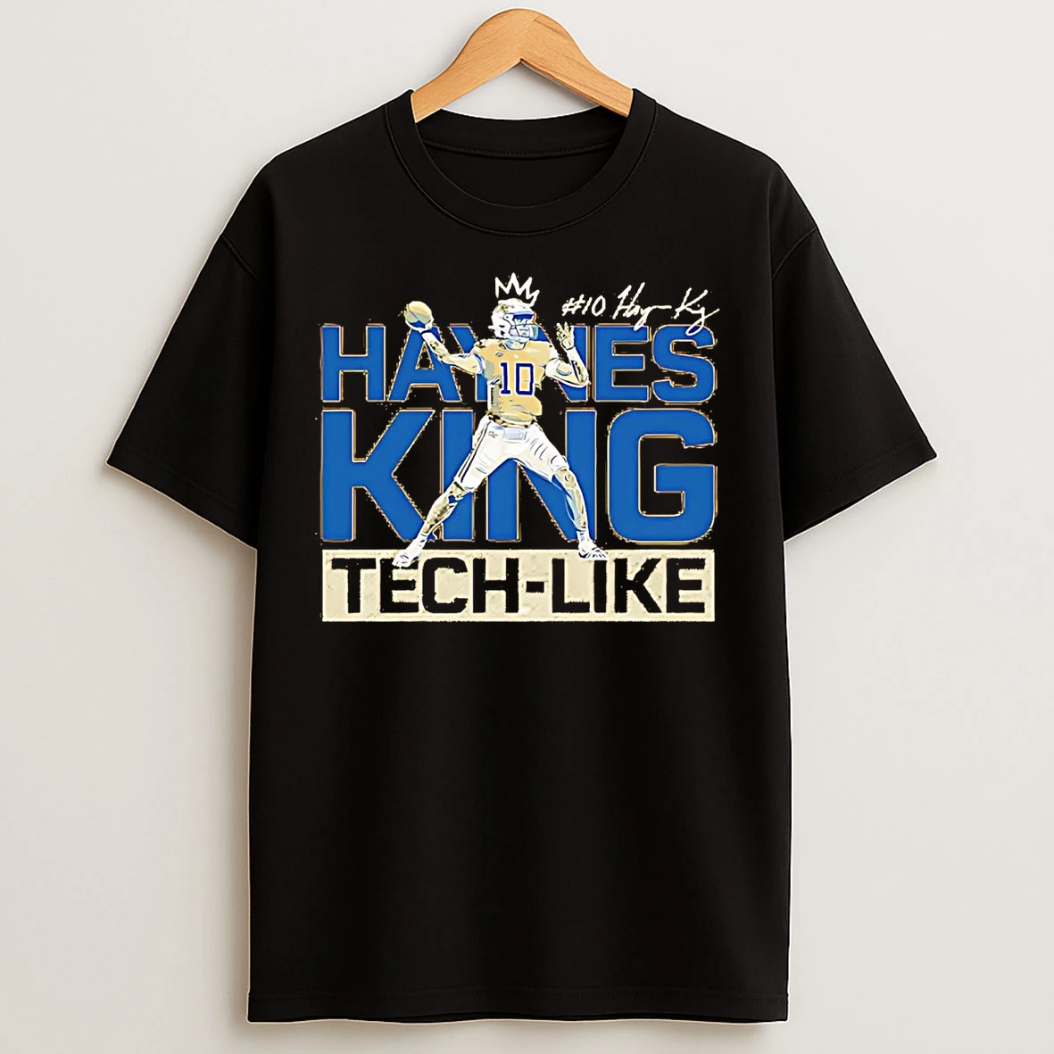 Classic Haynes King Tech Like Georgia Tech Yellow Jackets T Shirts