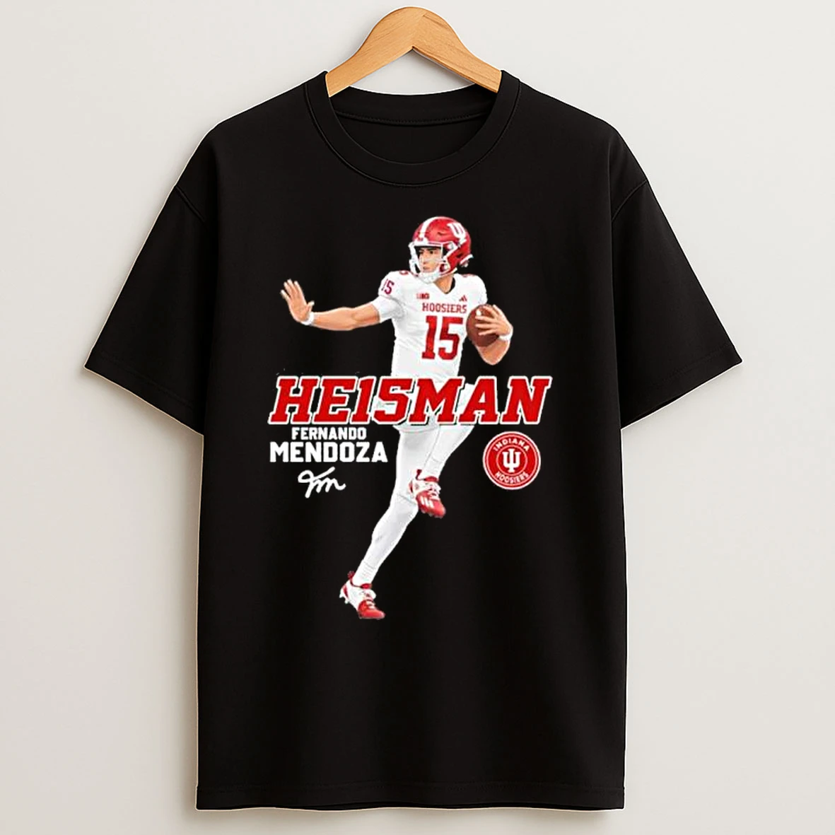 Classic He15men Winner Fernando Mendoza Indiana Football T Shirts