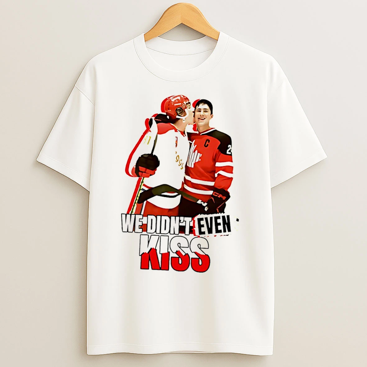 Classic Heated Rivalry Hockey We Didnt Even Kiss Team Canada Vs Ussr T Shirts