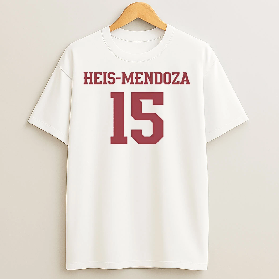 Classic Heis Mendoza Fernando Mendoza 15 Indiana Hoosiers Big Ten Champions 2025 T Shirts
