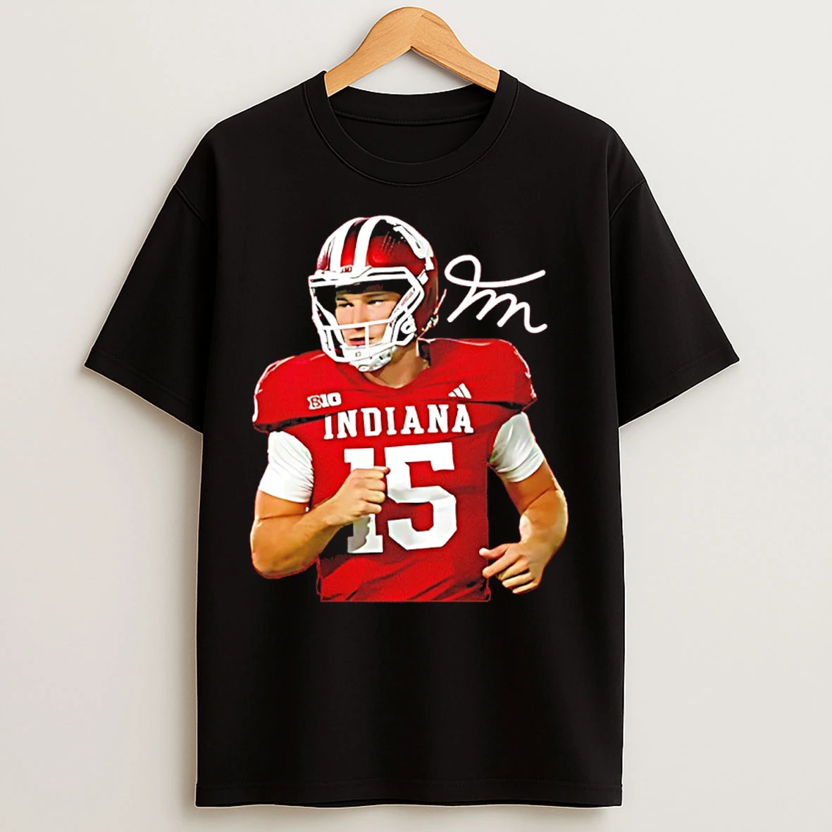 Classic Heis Mendoza Fernando Mendoza 15 Indiana Hoosiers Football Signature T Shirts