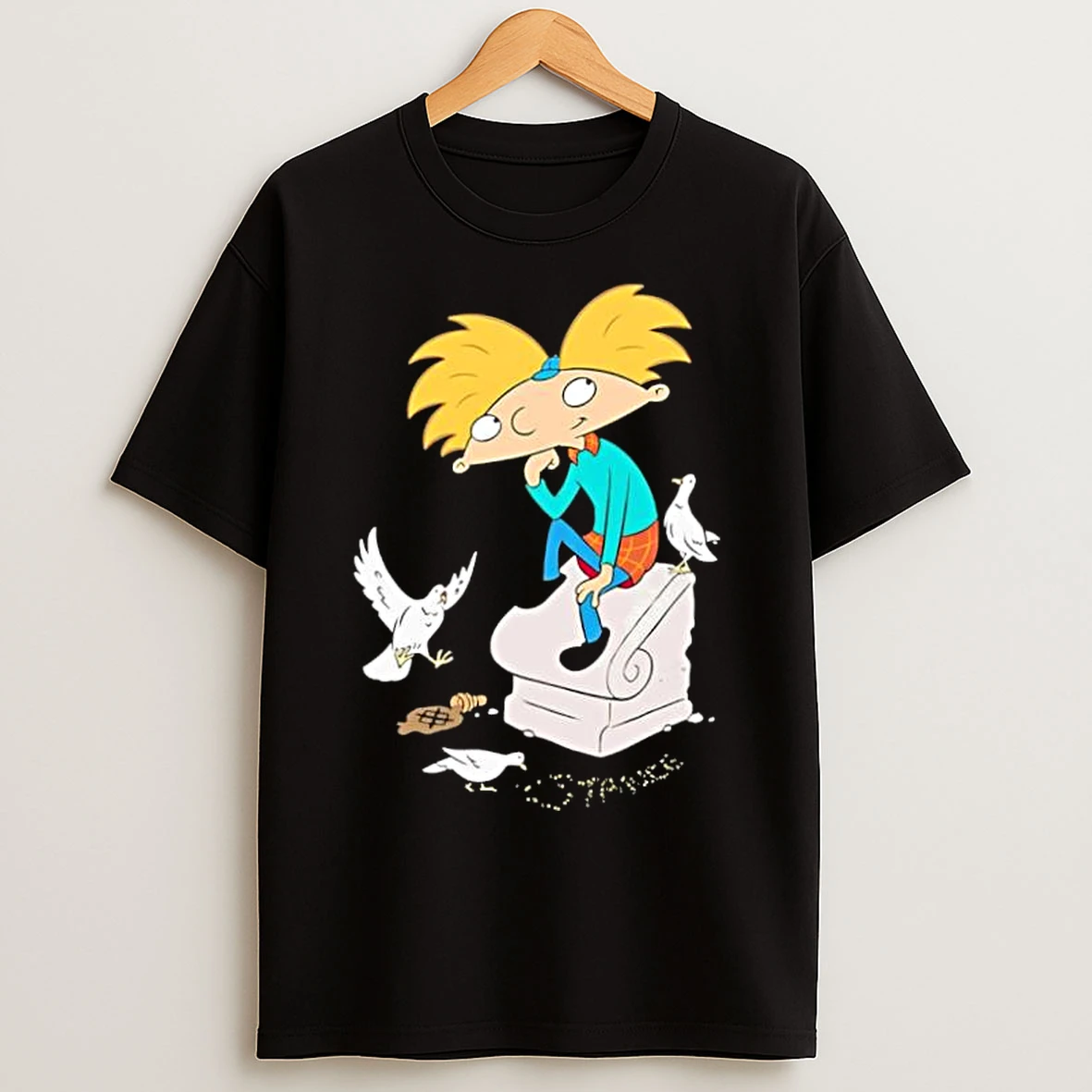 Classic Hey Arnold Stoop Cartoon T Shirts