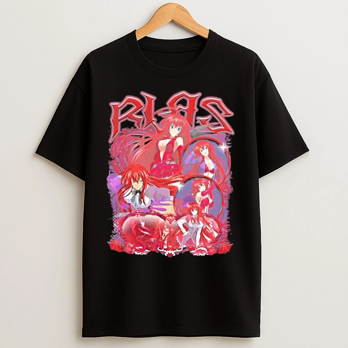 Classic High School Dxd Rias Gremory Anime Graphic T Shirts