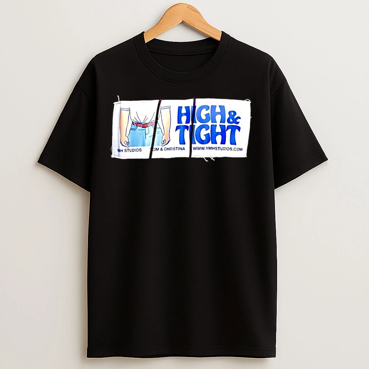 Classic High Tight Ymh Studios Tom Christina T Shirts