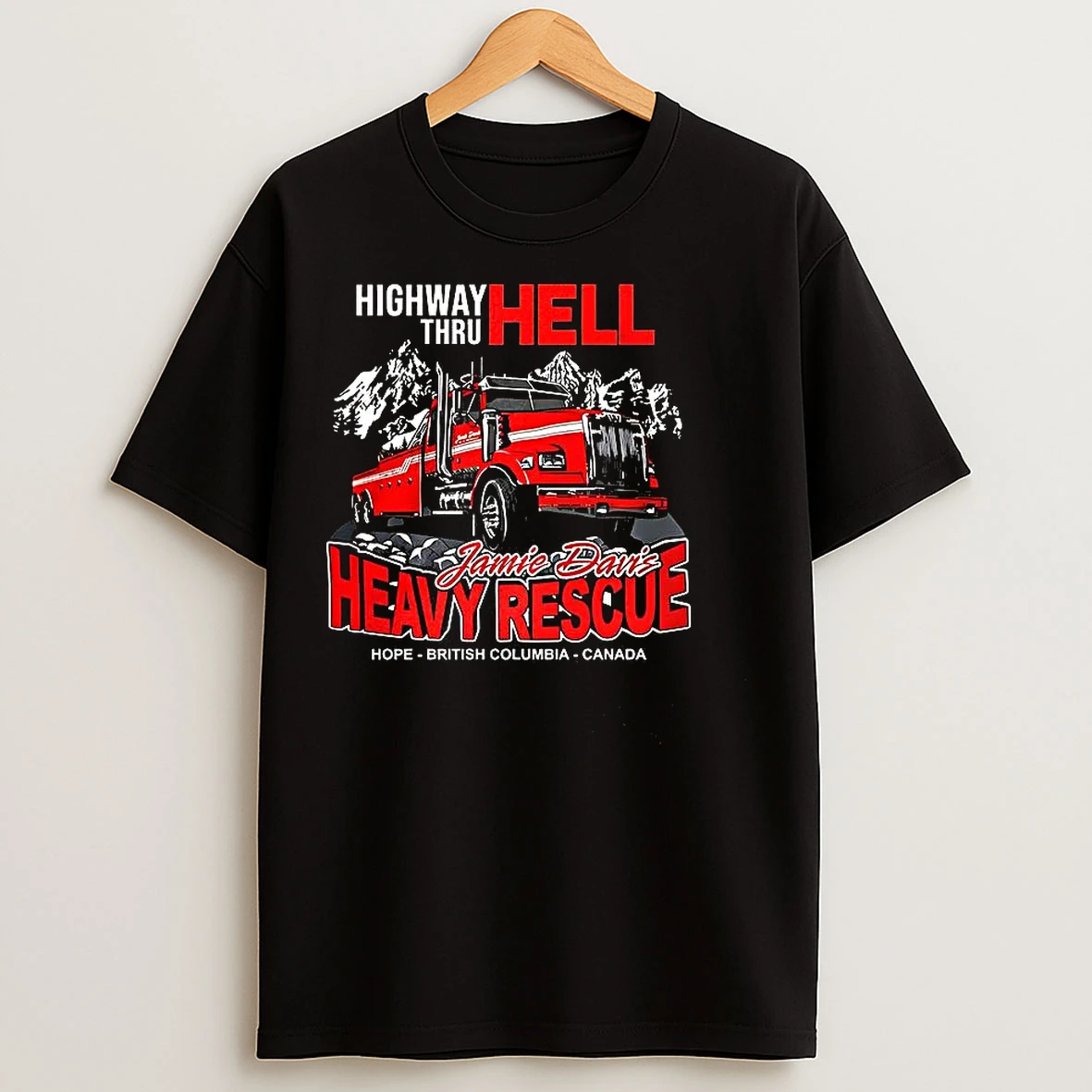 Classic Highway Thru Hell Jamie Davis Heavy Rescue T Shirts