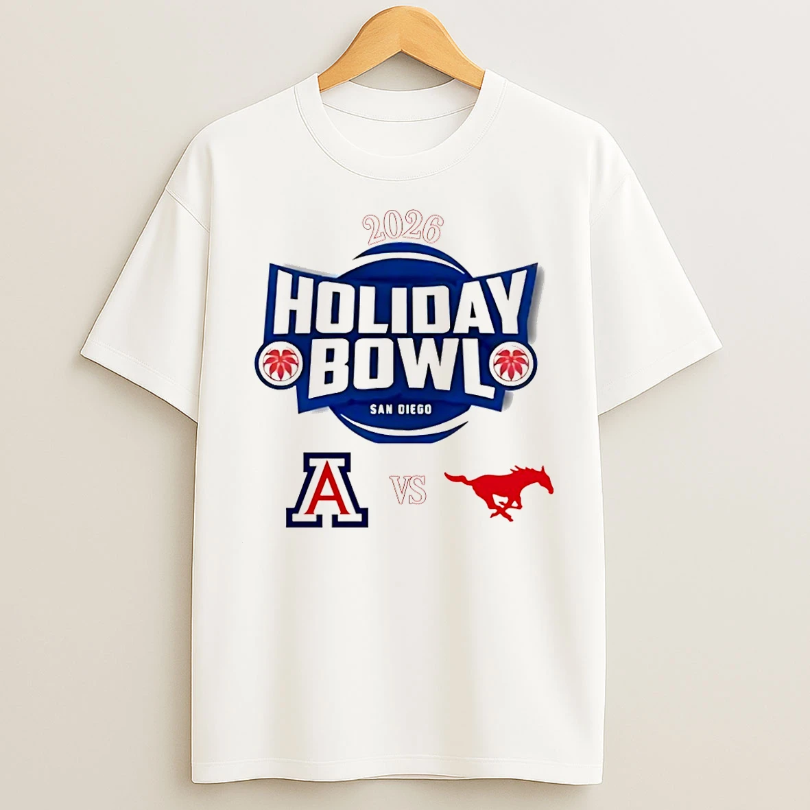 Classic Holiday Bowl 2026 Arizona V Smu Christmas T Shirts