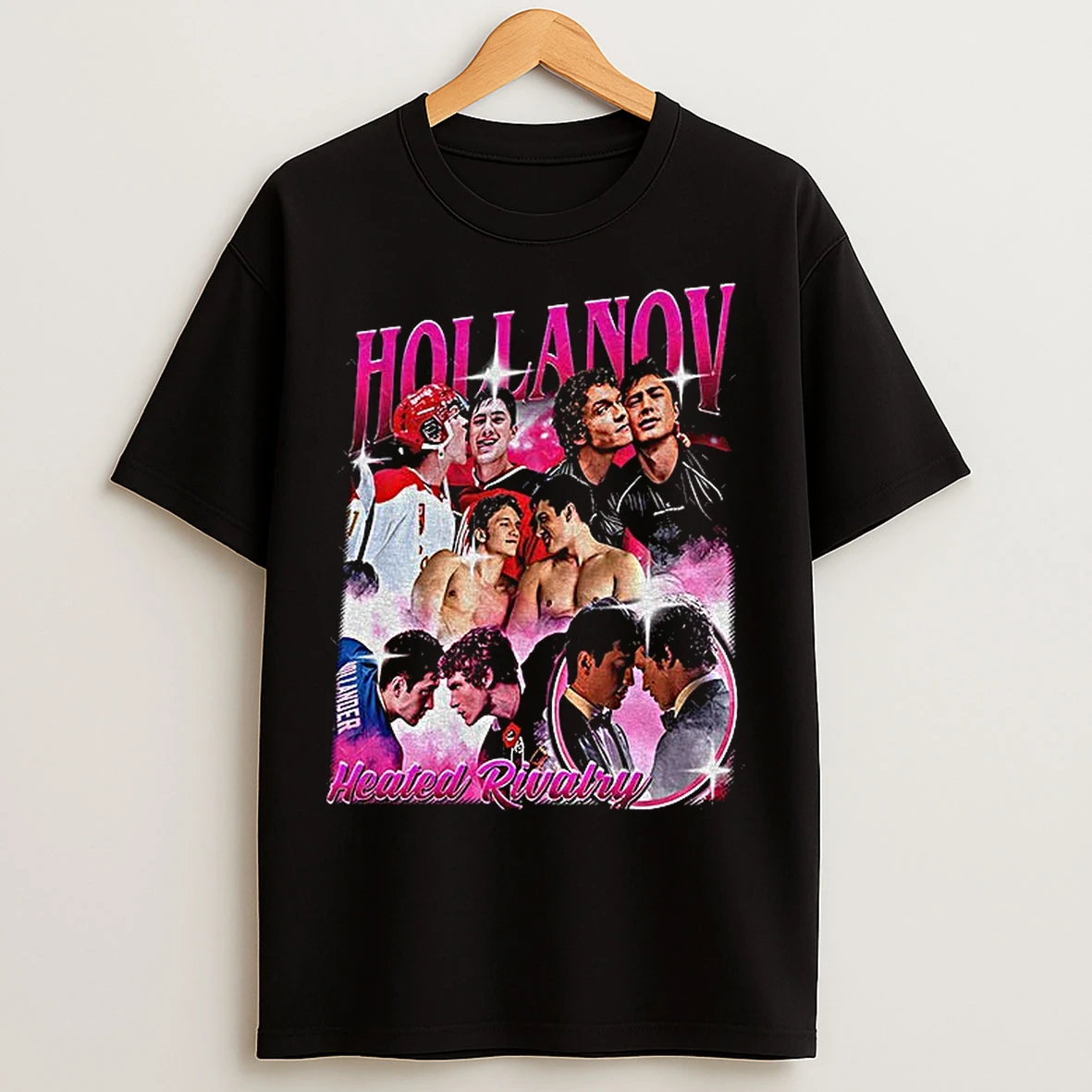 Classic Hollanov Heated Rivalry Hockey Vintage T Shirts