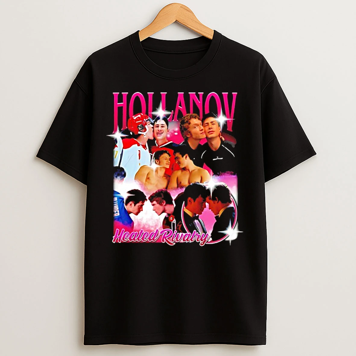 Classic Hollanov Heated Rivalry Graphic T Shirts