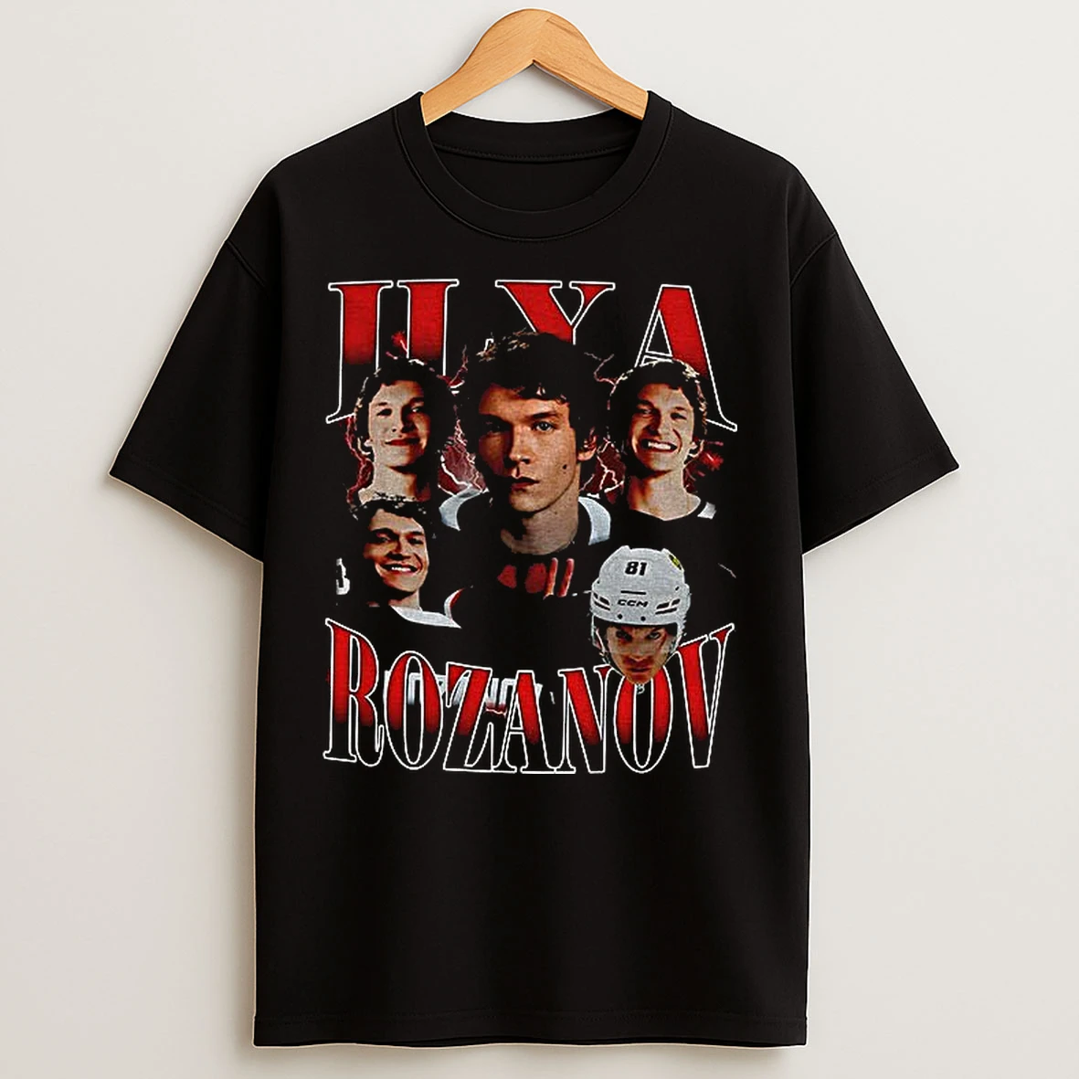 Classic Hollanov Ilya Rozanov Heated Hockey Rivalry Bootleg Graphic T Shirts