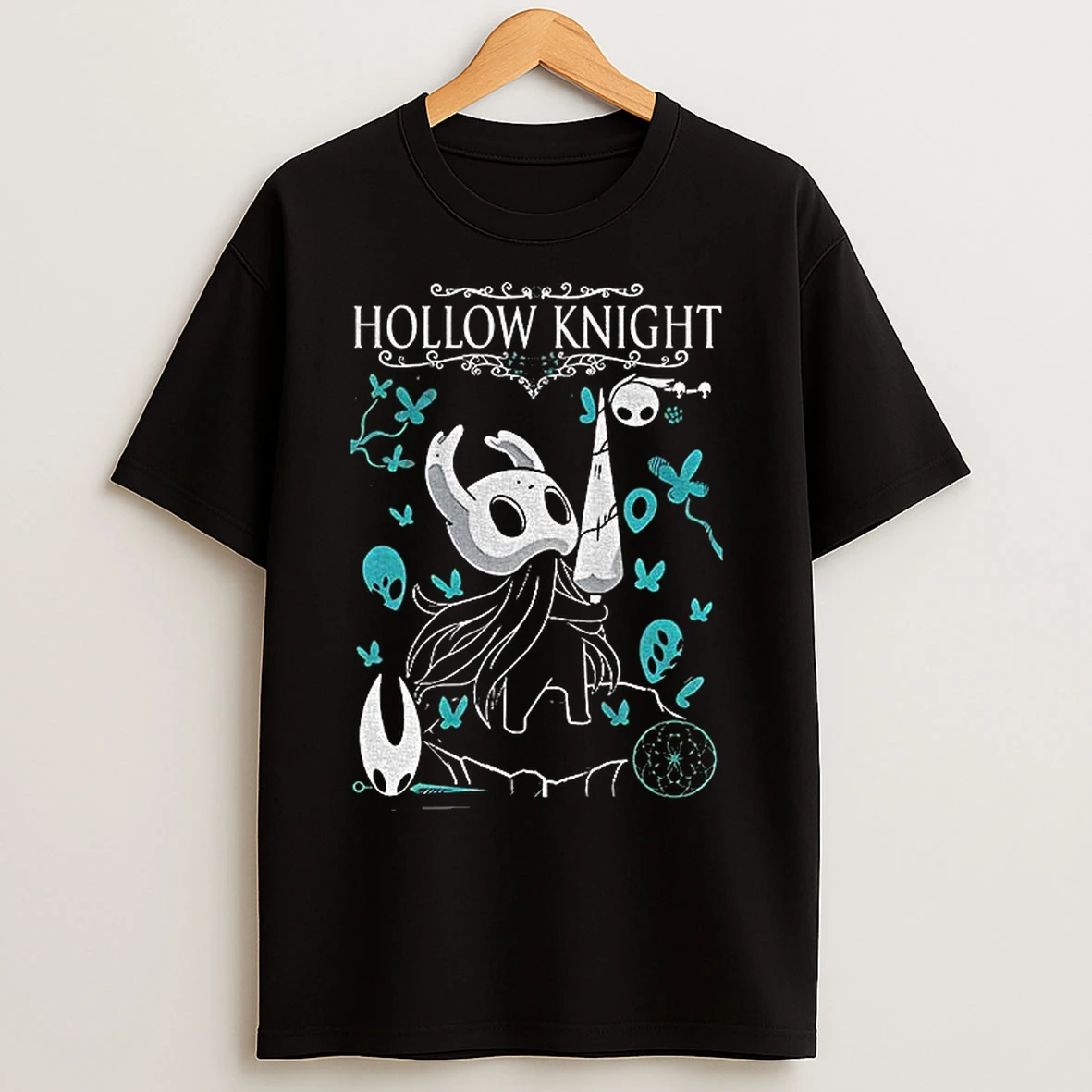 Classic Hollow Knight Gaming Horror T Shirts