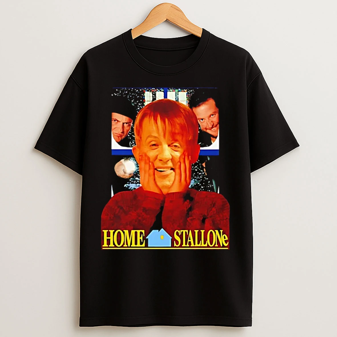 Classic Home Stallone Sylvester Stallone Home Alone T Shirts