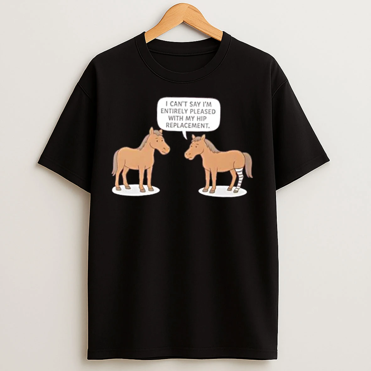 Classic Horse Hip Replacement Zebra Leg T Shirts