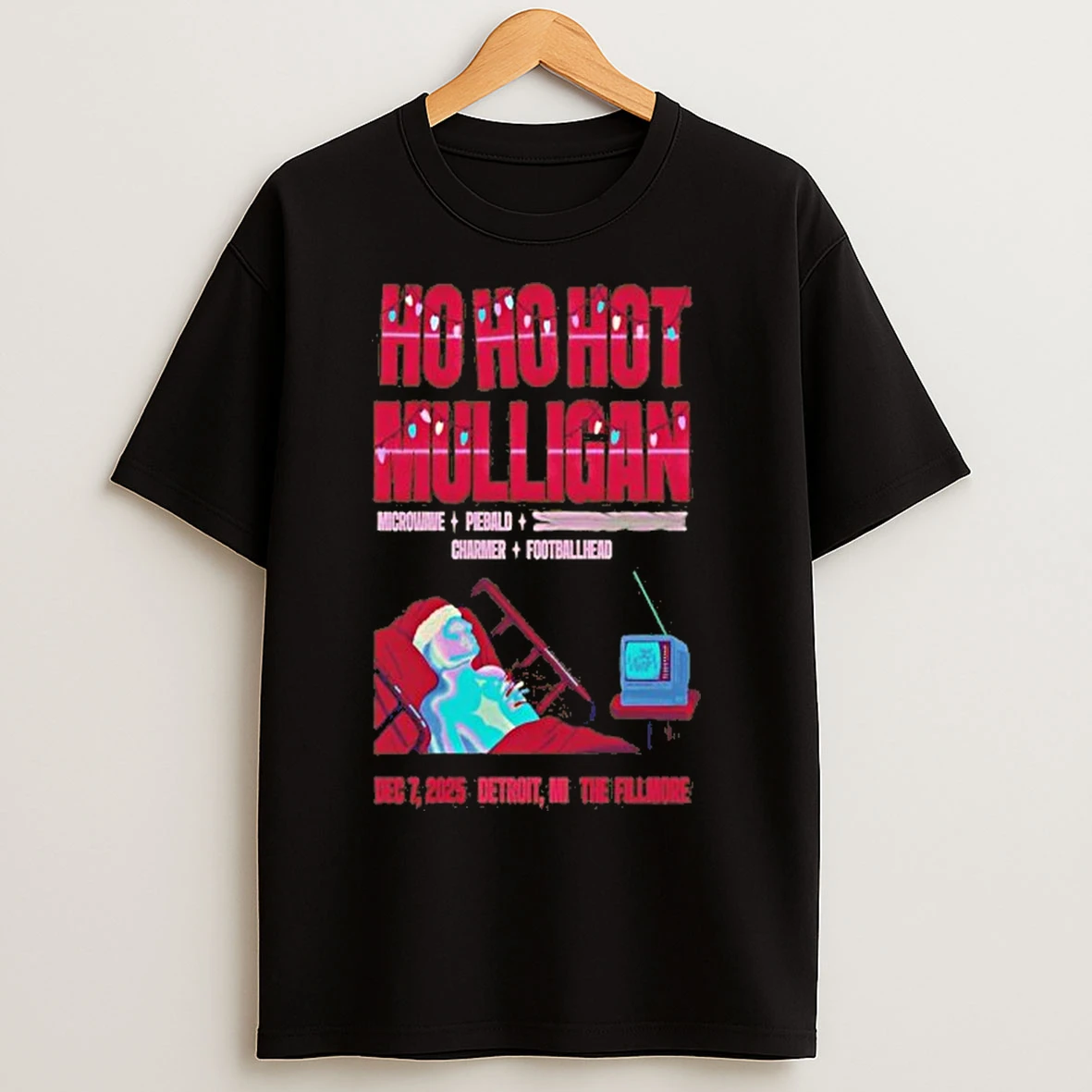 Classic Hot Mulligan Dec 7 2025 The Fillmore Detroit Mi T Shirts