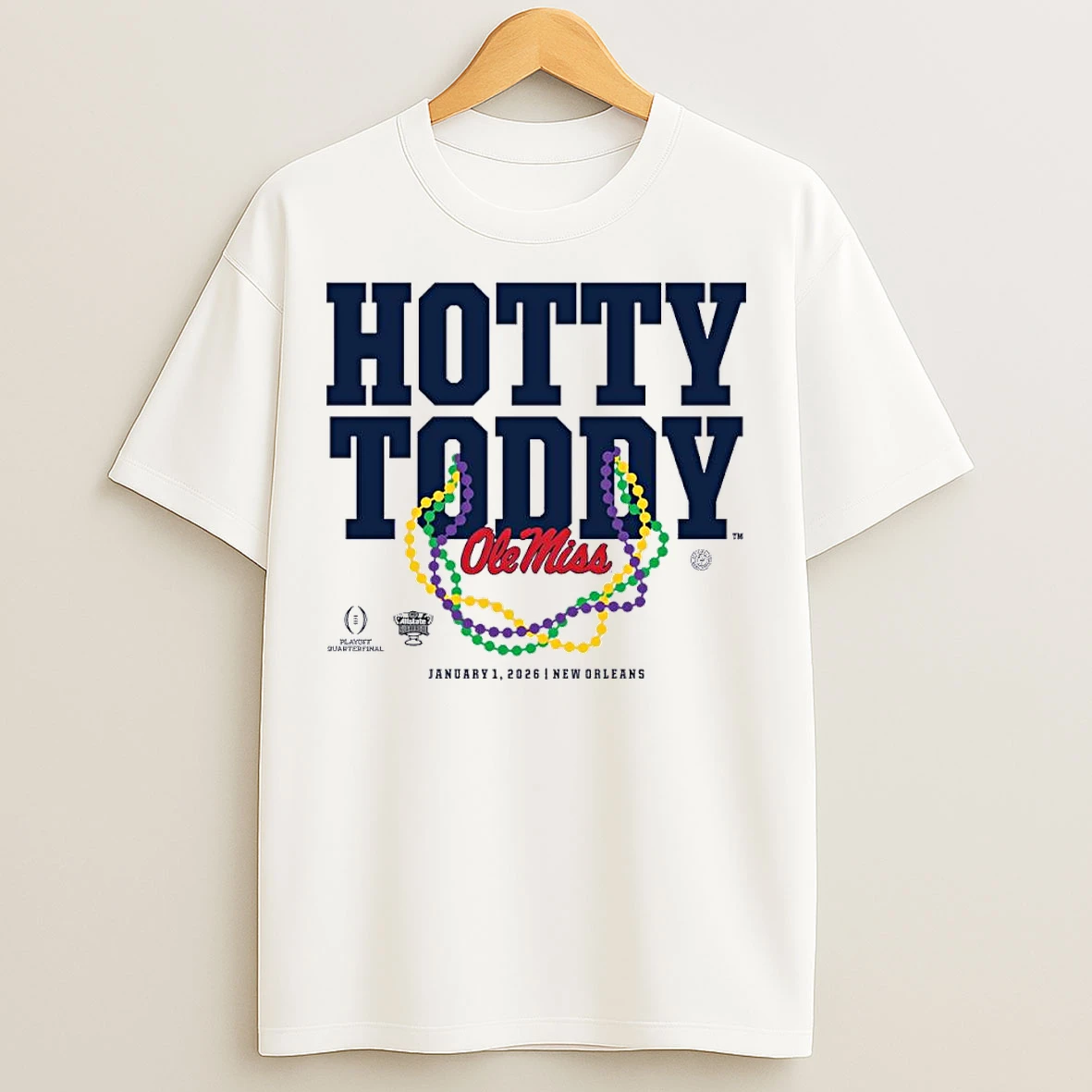 Classic Hotty Toddy Ole Miss Rebels Sugar Bowl Bound T Shirts