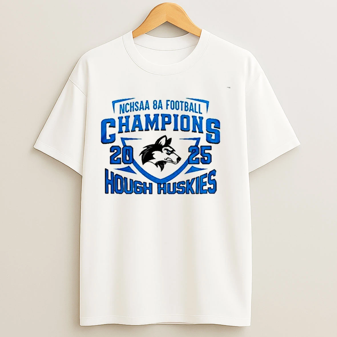 Classic Hough Huskies Nchsaa 8a State Champions 2025 T Shirts