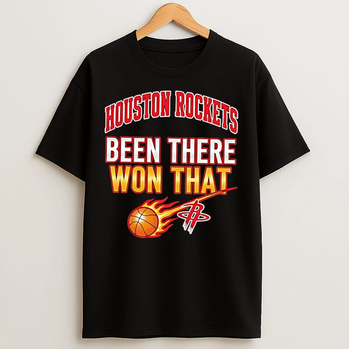 Classic Houston Rockets Been There Won That T Shirts