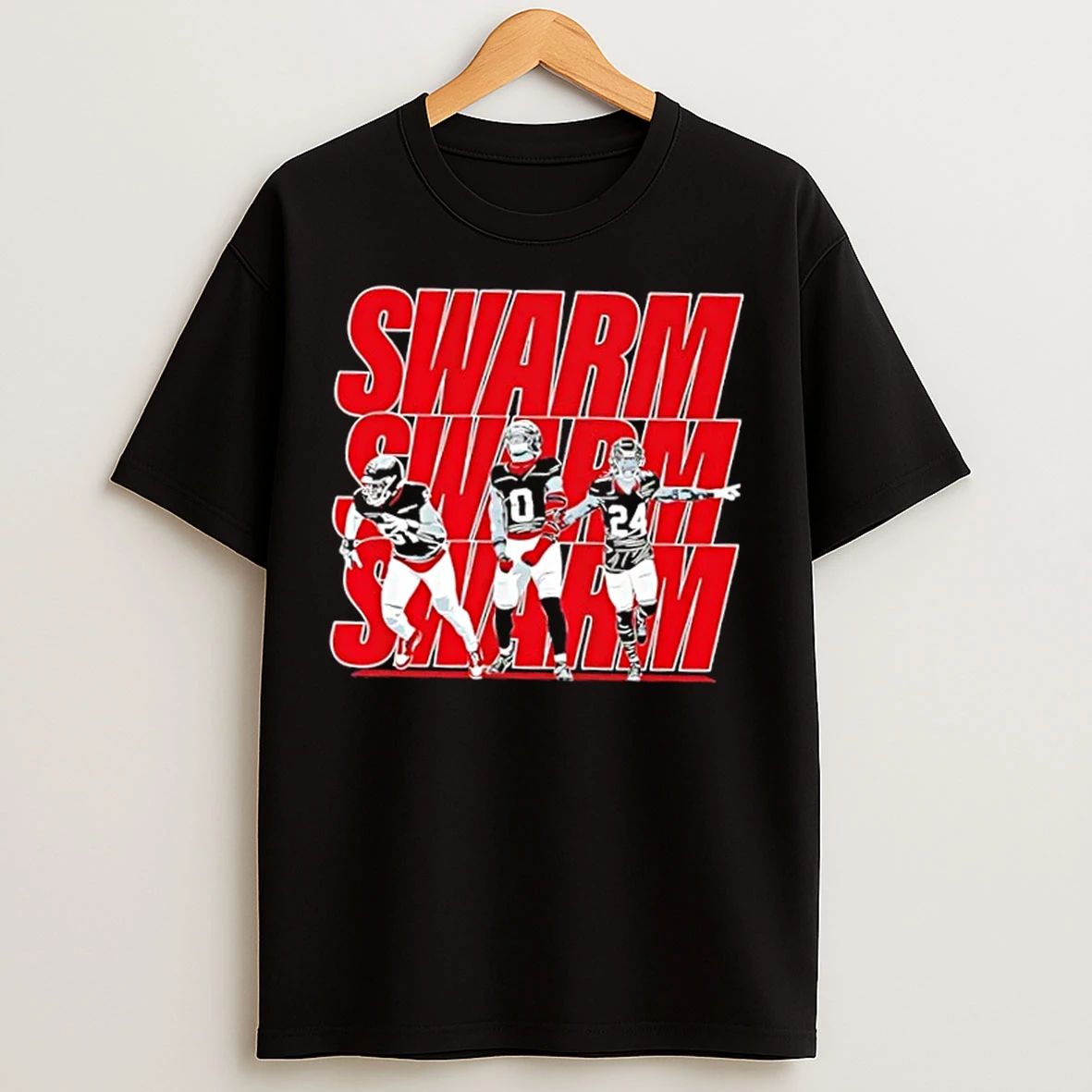 Classic Houston Texans Anderson Al Shaair And Stingley Swarm T Shirts