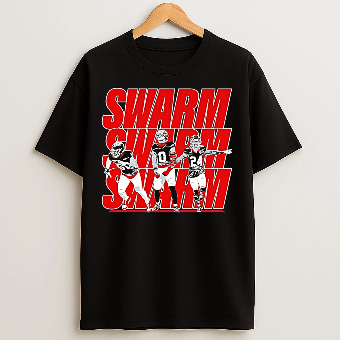 Classic Houston Texans Will Anderson Jr Azeez Al Shaair And Derek Stingley Jr Swarm T Shirts