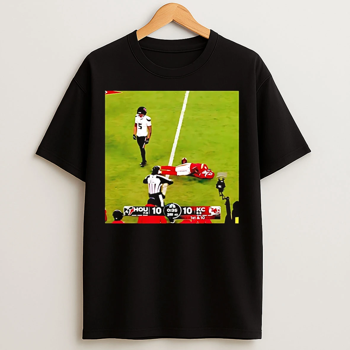 Classic Houston Texans Vs Kansas City Chiefs Viral Photo T Shirts