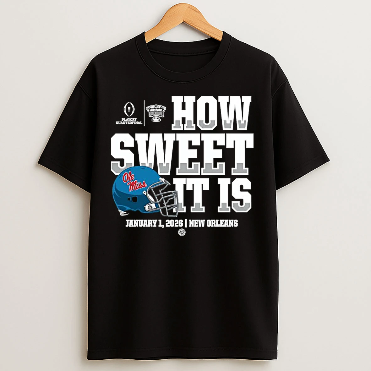 Classic How Sweet It Is Ole Miss Rebels Sugar Bowl Bound T Shirts