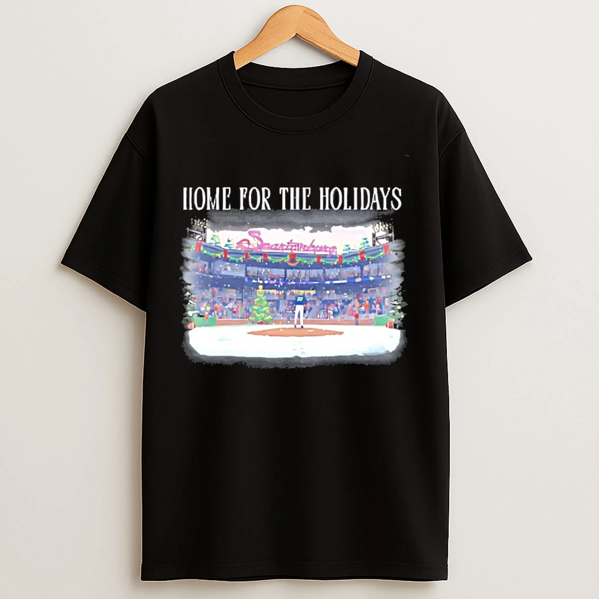 Classic Hub City Spartanburgers Home For The Holidays T Shirts
