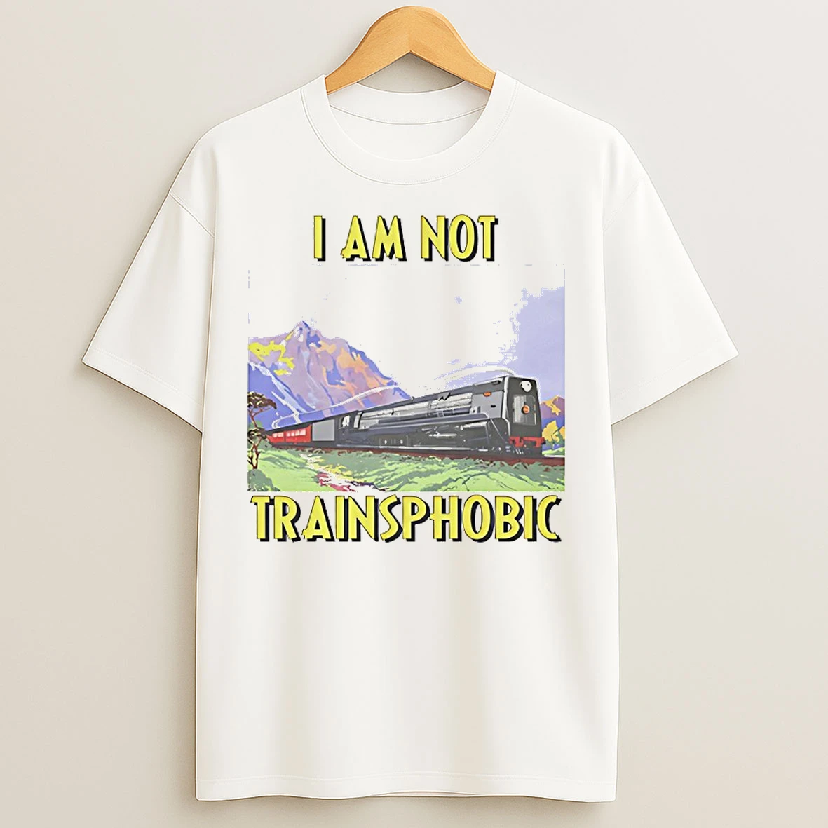 Classic I Am Not Transphobic T Shirts