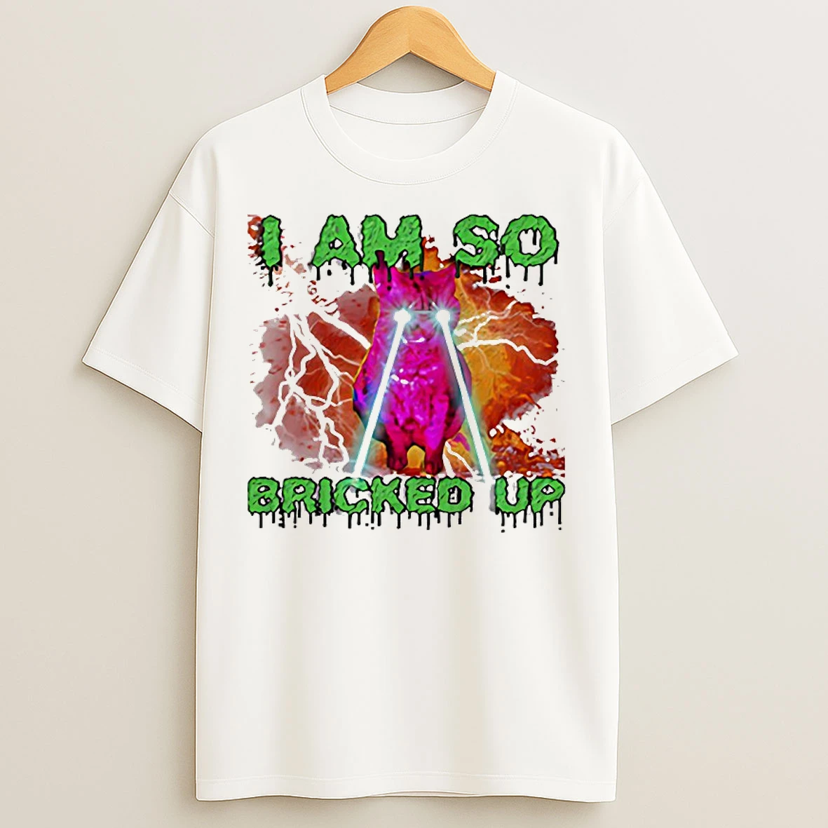 Classic I Am So Bricked Up Cat T Shirts