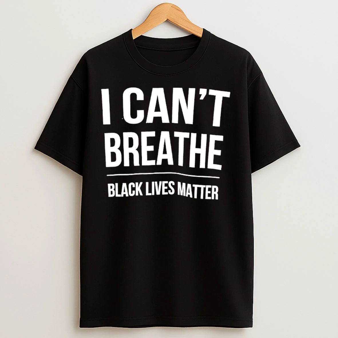 Classic I Cant Breathe Black Lives Matter T Shirts