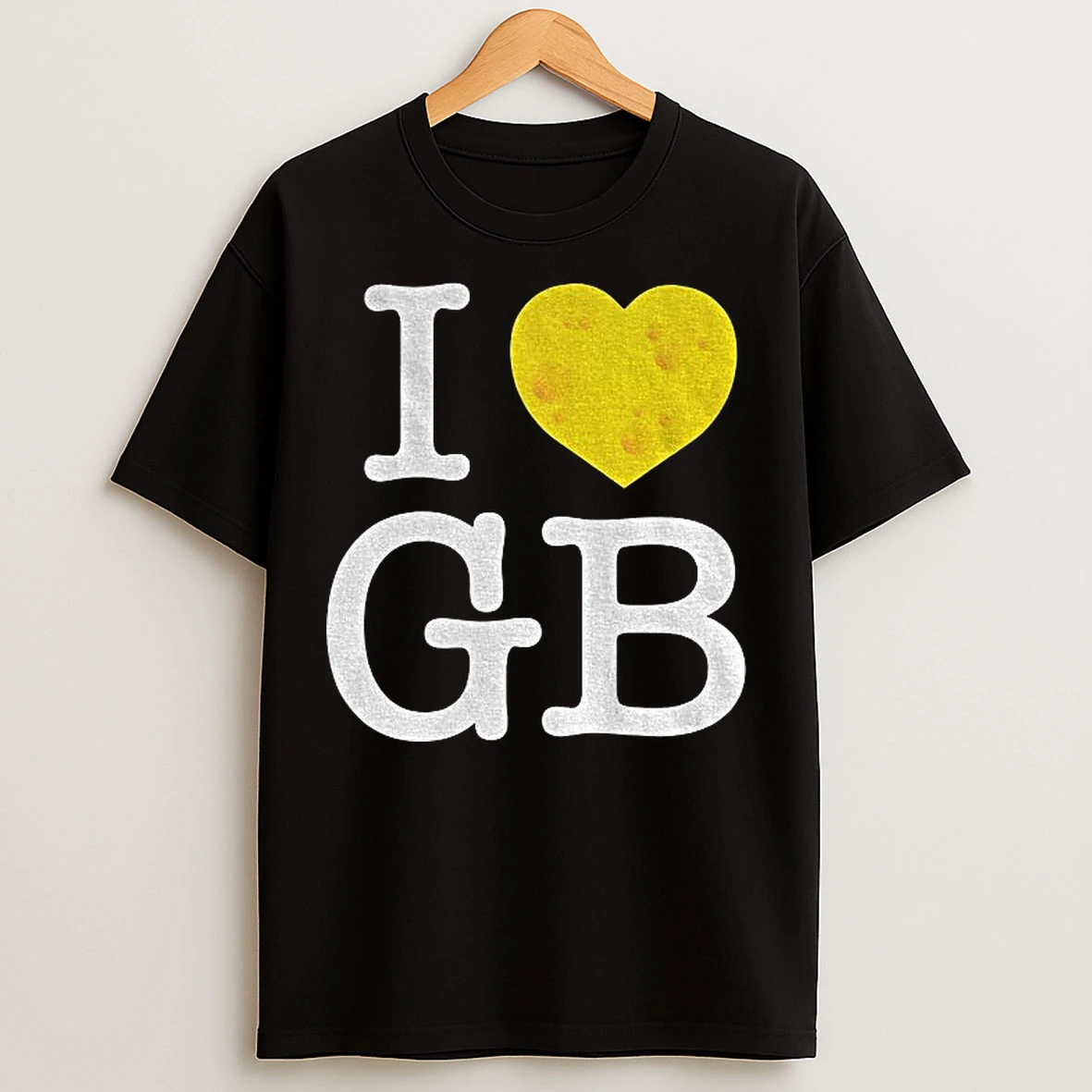 Classic I Heart Gb Green Bay Packers Green Bay Love Wisconsin Cheese Head Go Pack Go T Shirts