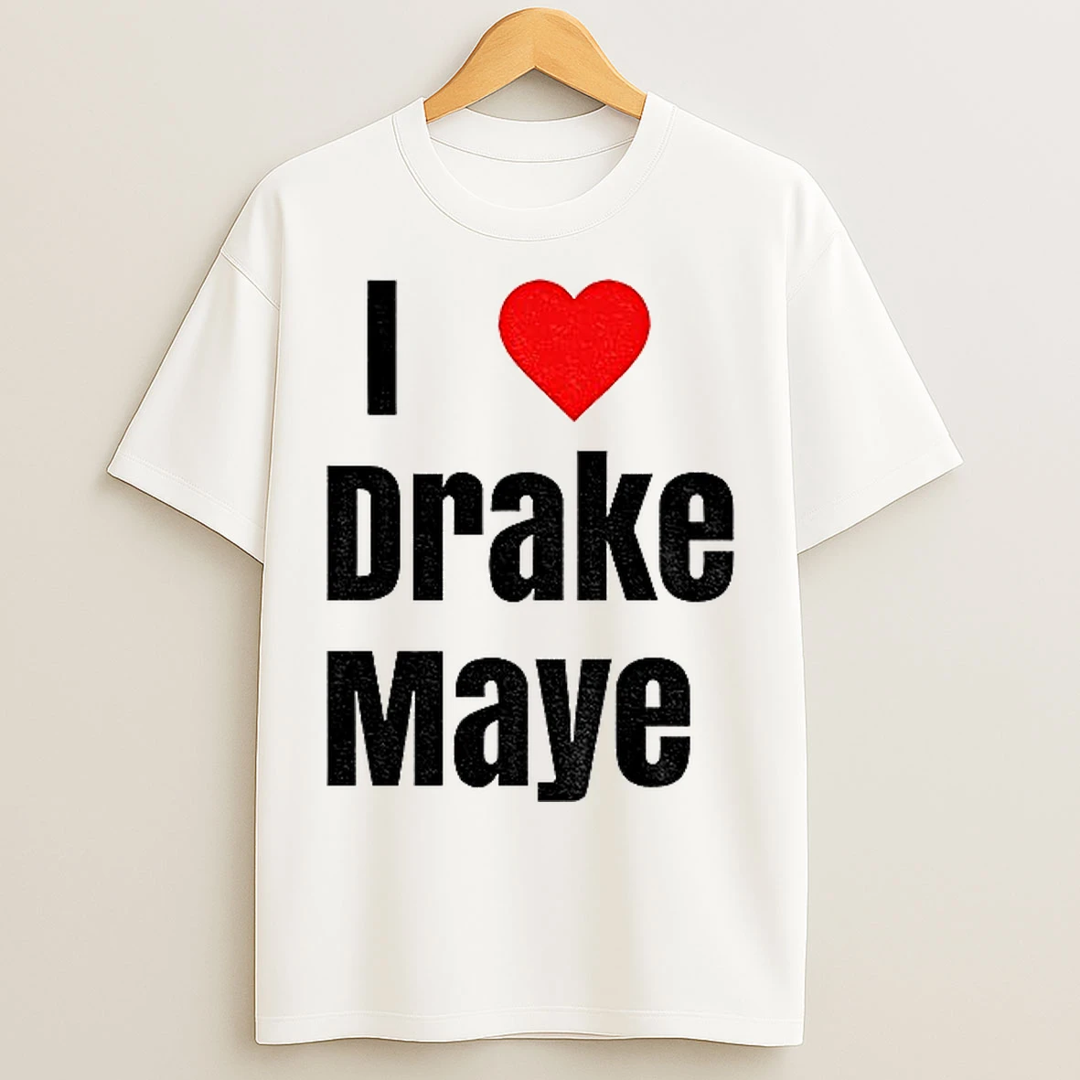 Classic I Heart Love Drake Maye Football Fan T Shirts