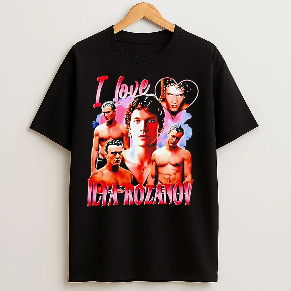 Classic I Love Ilya Rozanov Graphic T Shirts